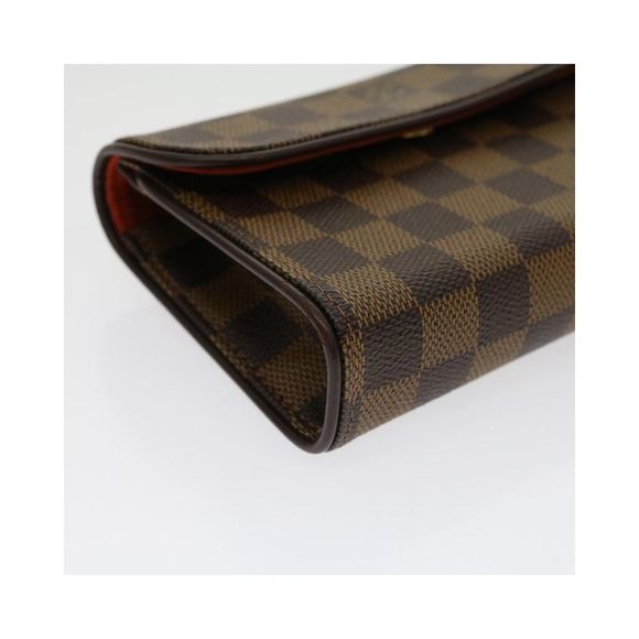 Pre Loved LOUIS VUITTON  Damier Ebene Pochette Florentine Waist Bag N51856 LV - Picture 14 of 15